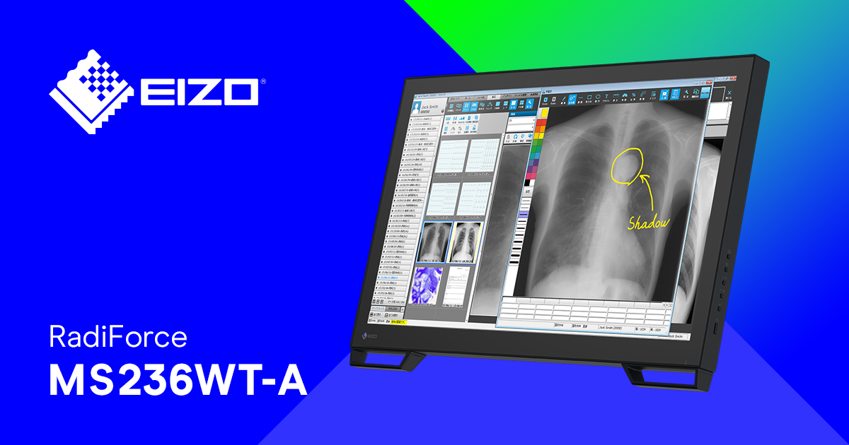 RadiForce MS236WT-A | 2 MP viewing monitor with multi-touch operation