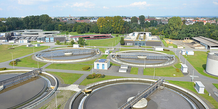 [Translate to Swiss English:] Nuremberg sewage treatment plant